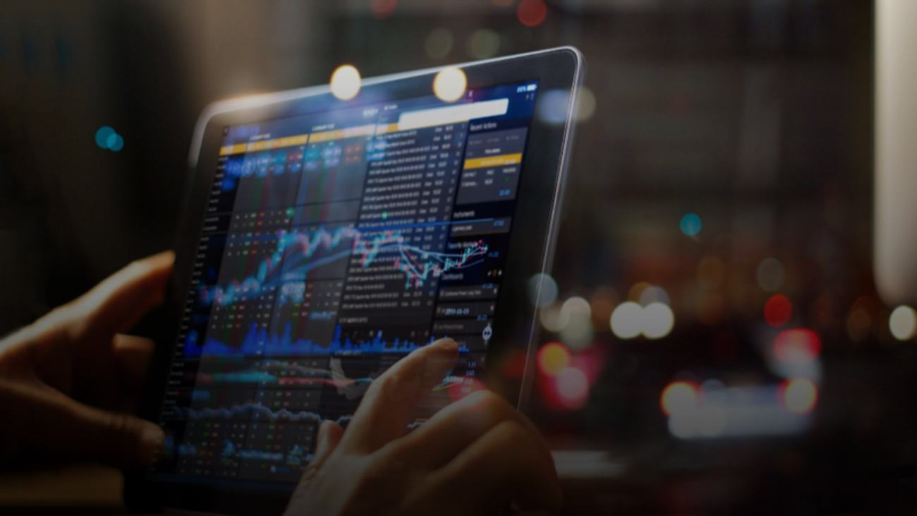 e*star Web Trader on a tablet